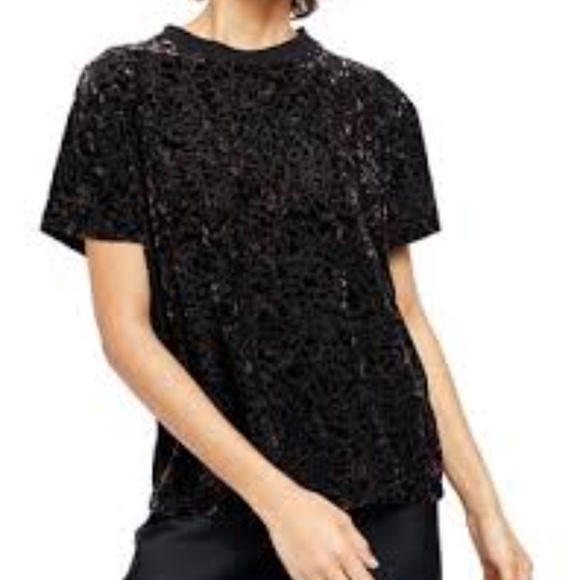 Free People Teddy Burnout T-Shirt - Picture 2 of 8